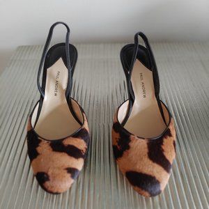 Paul Andrew pumps made in Italy. Brown and black.